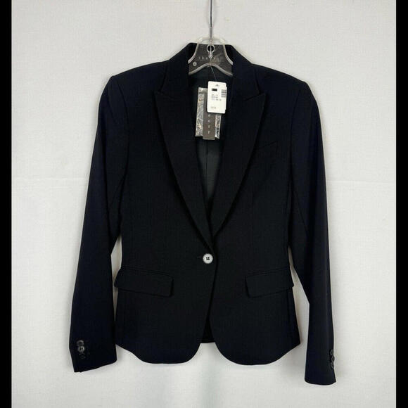 Theory Jackets & Blazers - Theory Gabe B 2 Single Breasted Blazer Jacket Black Size 0 US